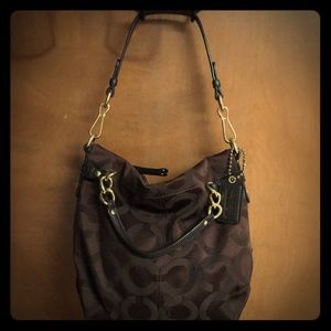 Coach Chocolate Hobo Bag